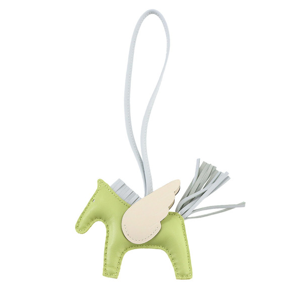 HERMES Blue Bag Charm - Picture 1 of 5